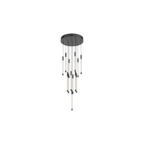 Mid. Chandeliers Glass Down by Kuzco Lighting ( 347 | MP75113-BK Motif ) 