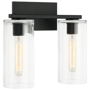 Bathroom Fixtures Two Lights by Matteo Lighting ( 423 | W32502MB Lincoln ) 