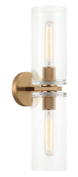 Sconces Double Glass by Matteo Lighting ( 423 | W32512AG Lincoln ) 