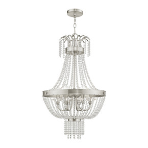 Mini Chandeliers Candle by Livex Lighting ( 107 | 51856-91 Valentina ) 