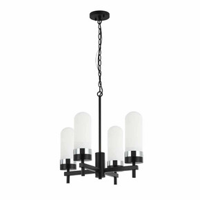 Mini Chandeliers Glass Shade by Maxilite ( 501 | MX 1561-4Y74 Daze ) 