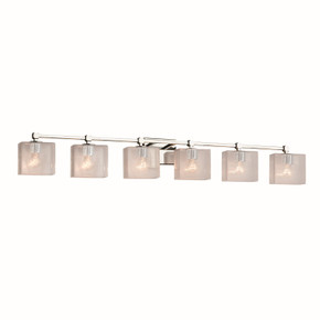 Bathroom Fixtures Five+Lights by Justice Designs ( 102 | FSN-8426-55-SEED-CROM-LED6-4200 Fusion ) 