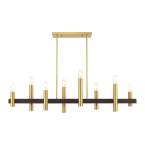 Linear/Island 4 Light + by Livex Lighting ( 107 | 46868-12 Helsinki ) 