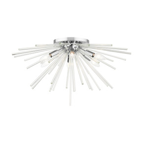 Flush Mounts Multi-Port/Cluster by Livex Lighting ( 107 | 41251-05 Utopia ) 