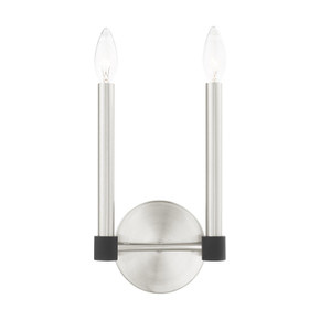 Sconces Double Candle by Livex Lighting ( 107 | 46882-91 Karlstad ) 