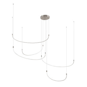 Large Chandeliers Multi-Port/Cascade by Kuzco Lighting ( 347 | MP89590-BN-UNV Talis ) 