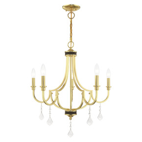 Mid. Chandeliers Candle by Livex Lighting ( 107 | 41275-02 Glendale ) 