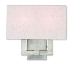 Sconces Double Candle by Livex Lighting ( 107 | 52132-91 ADA Wall Sconces ) 