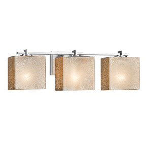 Bathroom Fixtures Three Lights by Justice Designs ( 102 | FSN-8443-55-MROR-CROM Fusion ) 