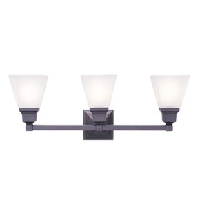 Bathroom Fixtures Three Lights by Livex Lighting ( 107 | 1033-07 Mission ) 