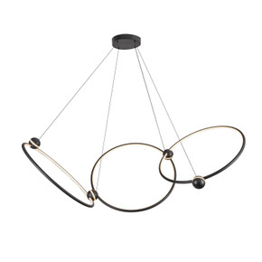 Linear/Island Ring/Halo by Kuzco Lighting ( 347 | CH17703-BK Isho ) 