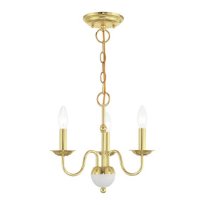 Mini Chandeliers Candle by Livex Lighting ( 107 | 52163-02 Windsor ) 