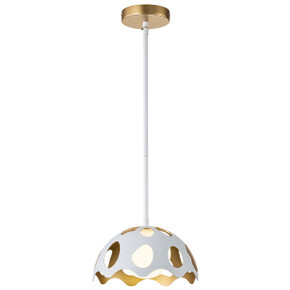 Pendants Metal Shade by Lucas + McKearn ( 175 | PD7369W-10 Pebbles ) 