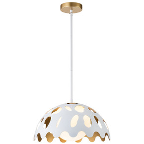 Pendants Metal Shade by Lucas + McKearn ( 175 | PD7376W-15 Pebbles ) 