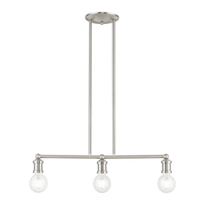 Linear/Island 3 Light Bar by Livex Lighting ( 107 | 47163-91 Lansdale ) 