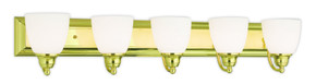 Bathroom Fixtures Five+Lights by Livex Lighting ( 107 | 10505-02 Springfield ) 