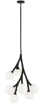 Pendants Multi-port/Cascade by Matteo Lighting ( 423 | C81507BKOP Rami ) 