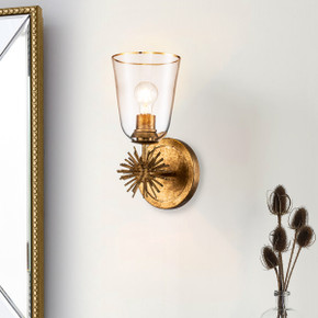 Sconces Single Glass by Lucas + McKearn ( 175 | SC00957G-1 Staring ) 