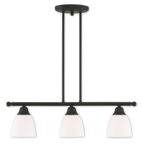Linear/Island 3 Light Bar by Livex Lighting ( 107 | 53854-07 Somerville ) 