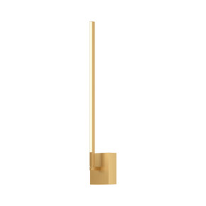 Sconces Linear/Tubular by Kuzco Lighting ( 347 | WS25125-BG-UNV Pandora ) 