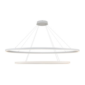 Large Chandeliers Ring/Halo by Kuzco Lighting ( 347 | CH79253-WH Ovale ) 