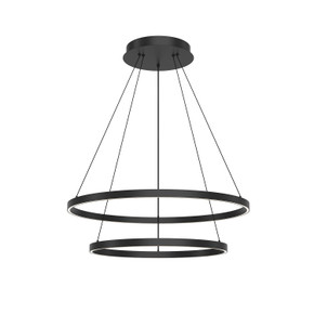 Pendants Ring/Halo by Kuzco Lighting ( 347 | CH87232-BK Cerchio ) 
