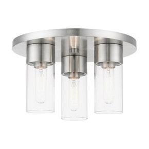 Flush Mounts Cage Style by Livex Lighting ( 107 | 48762-91 Carson ) 