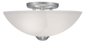 Semi-Flush Mts. Bowl Style by Livex Lighting ( 107 | 4207-91 Somerset ) 