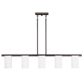 Linear/Island 4 Light + by Livex Lighting ( 107 | 1327-67 Astoria ) 
