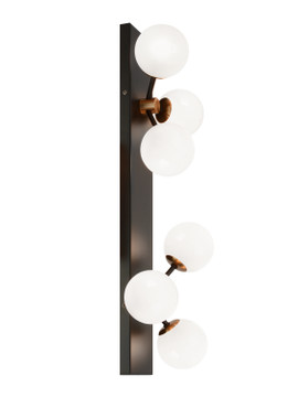 Sconces Quad plus by Matteo Lighting ( 423 | W83006AGOP Novu ) 