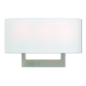Sconces Drum Shade by Livex Lighting ( 107 | 42402-91 ADA Wall Sconces ) 