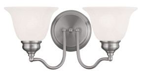 Bathroom Fixtures Two Lights by Livex Lighting ( 107 | 1352-91 Essex ) 