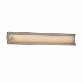 Bathroom Fixtures Cylindrical / Linear by Justice Designs ( 102 | PNA-8635-WAVE-NCKL Porcelina ) 
