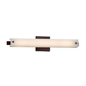 Bathroom Fixtures Cylindrical / Linear by Justice Designs ( 102 | PNA-8681-WAVE-DBRZ Porcelina ) 
