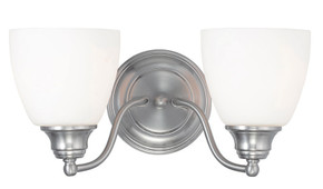 Bathroom Fixtures Two Lights by Livex Lighting ( 107 | 13672-91 Somerville ) 