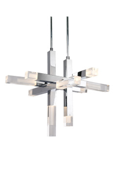 Pendants Glass Down by Kuzco Lighting ( 347 | PD53330-CH Martelo ) 