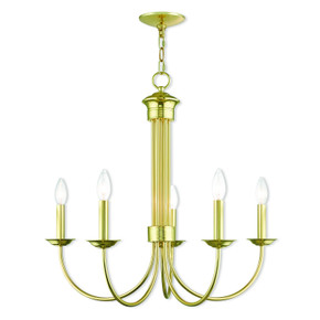 Mid. Chandeliers Candle by Livex Lighting ( 107 | 42685-02 Estate ) 
