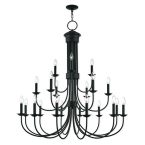Large Chandeliers Candle by Livex Lighting ( 107 | 42688-07 Estate ) 