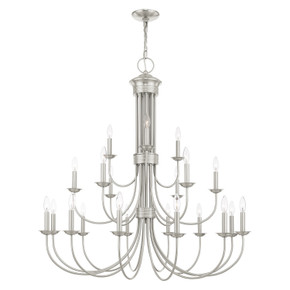 Large Chandeliers Candle by Livex Lighting ( 107 | 42688-91 Estate ) 