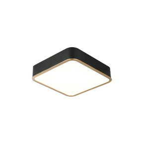 Flush Mounts Slimline/Low Profile by Matteo Lighting ( 423 | M10542BKAG Ainslay ) 