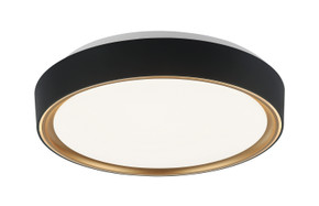 Flush Mounts Bowl Style by Matteo Lighting ( 423 | M10601BKGL Alamus ) 