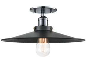 Semi-Flush Mts. Glass Down by Matteo Lighting ( 423 | X46113CHBK Bulstrode'S Workshop ) 
