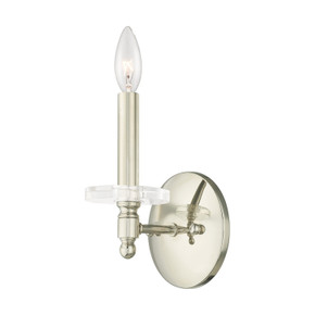 Sconces Single Candle by Livex Lighting ( 107 | 42701-35 Bennington ) 