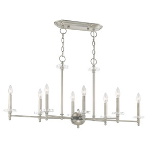 Linear/Island 4 Light + by Livex Lighting ( 107 | 42708-91 Bennington ) 