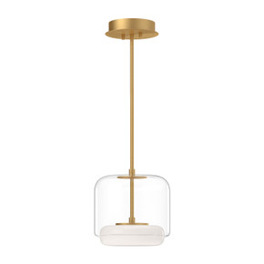 Mini Pendants Glass Down by Kuzco Lighting ( 347 | PD70610-CL/BG-UNV Enkel ) 