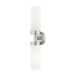 Sconces Double Glass by Livex Lighting ( 107 | 15072-91 Aero ) 