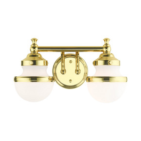 Bathroom Fixtures Two Lights by Livex Lighting ( 107 | 5712-02 Oldwick ) 