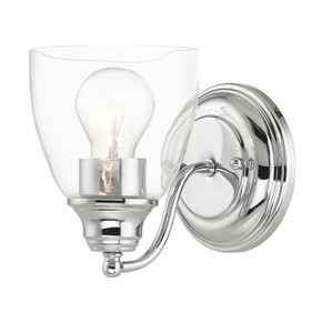 Sconces Single Glass by Livex Lighting ( 107 | 15131-05 Montgomery ) 