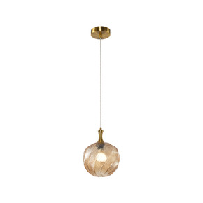Mini Pendants Glass Down by Matteo Lighting ( 423 | C30902AGAM Eesha ) 