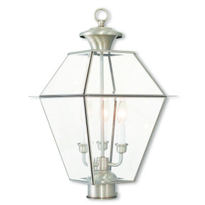 Exterior Post/Pier Head by Livex Lighting ( 107 | 2384-91 Westover ) 